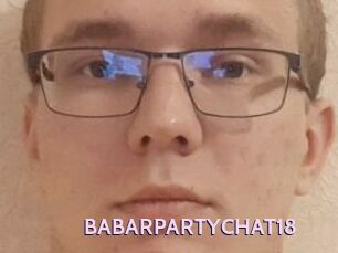 BABARPARTYCHAT18