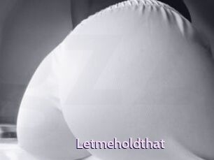 Letmeholdthat