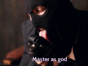 Master_as_god